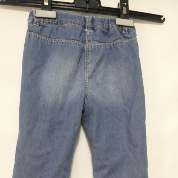 KIMBALOO | 24 months | Lined Blue Denim Jeans | Cute Bunny Pocket Detail Front - Picture 13 of 16